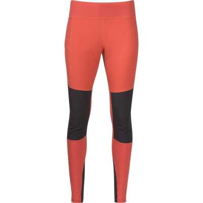 Bergans Women's Fl⌀yen Outdoor Tights Brick/Solid Charcoal