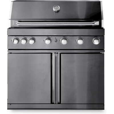 Black Collection - Fristående Gasolgrill med 6 brännare och infravärme
