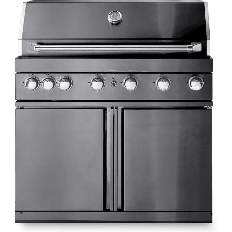 Black Collection - Fristående Gasolgrill med 6 brännare och infravärme Black Collection - Fristående Gasolgrill med 6 brännare och infravärme