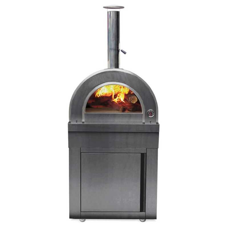 Black Collection - Modul vedeldad pizzaugn - Naples