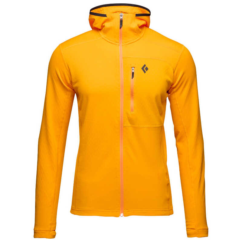 Black Diamond Men's Coefficient Fleece Hoody Bd Orange
