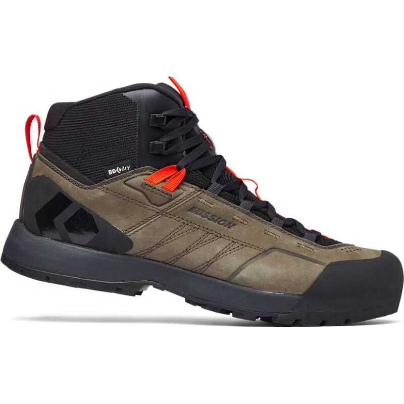 Black Diamond Men's Misson Leather Mid WP Walnuts/Octane