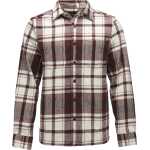 Black Diamond Men's Project Heavy Flannel Burgundy-Off White Plaid