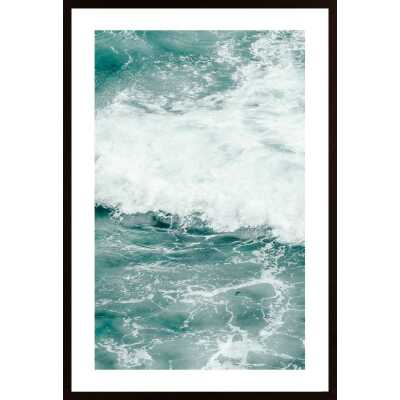 Blue Green Water Poster
