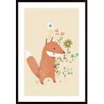 Blumen Fuchs Poster