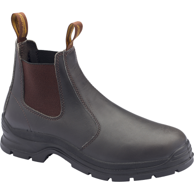 Blundstone Unisex 400 Chelsea Work Boots Brown
