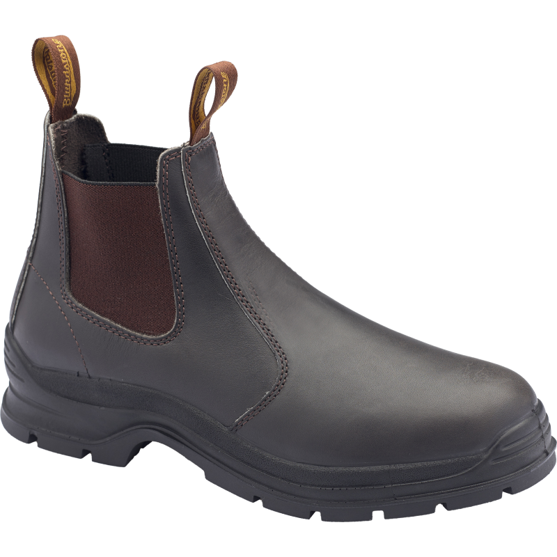 Blundstone Unisex 400 Chelsea Work Boots Brown