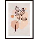 Boho Leaves 02 Poster