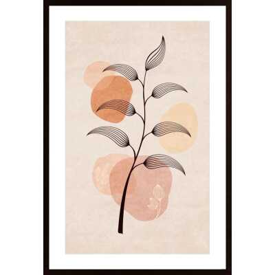 Boho Leaves Poster