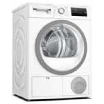 Bosch Serie 4 WTH85V13, Fristående, Frontmatad, Kondensering, Vit, Rotations-, Höger