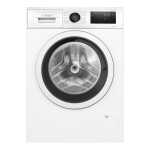 Bosch Serie | 6 WAU28RHISN - Tvättmaskin - Fördjupning - bredd: 60 cm - höjd: 85 cm - frontmatad - 63 liter - 9 kg - 1400 rpm - vit