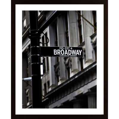 Broadway Standing Poster