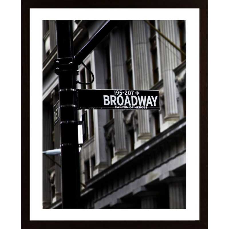 Broadway Standing Poster