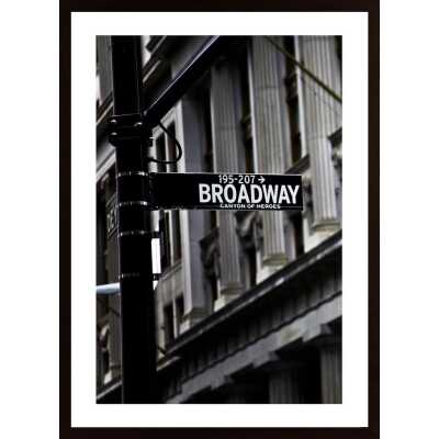 Broadway Standing Poster