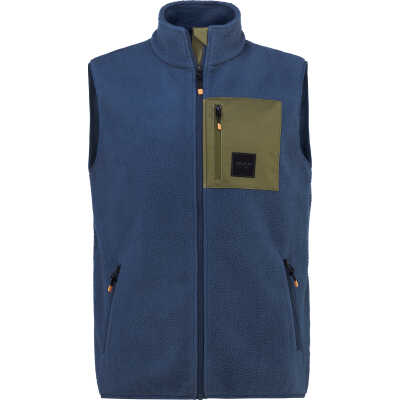 Bula Men's Basecamp Fleece Vest Denim