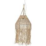 CREATIVE COLLECTION Thora taklampa - naturlig raffia