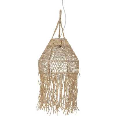 CREATIVE COLLECTION Thora taklampa - naturlig raffia