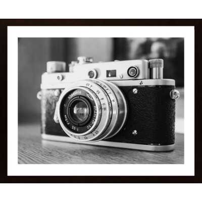 Camera In Black And White 2 Poster