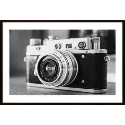 Camera In Black And White 2 Poster