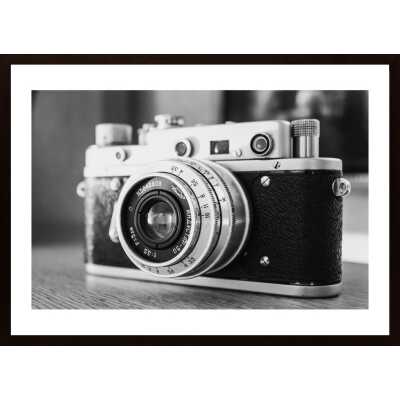 Camera In Black And White 2 Poster