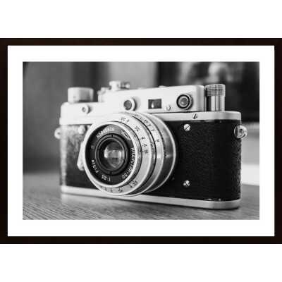 Camera In Black And White 2 Poster
