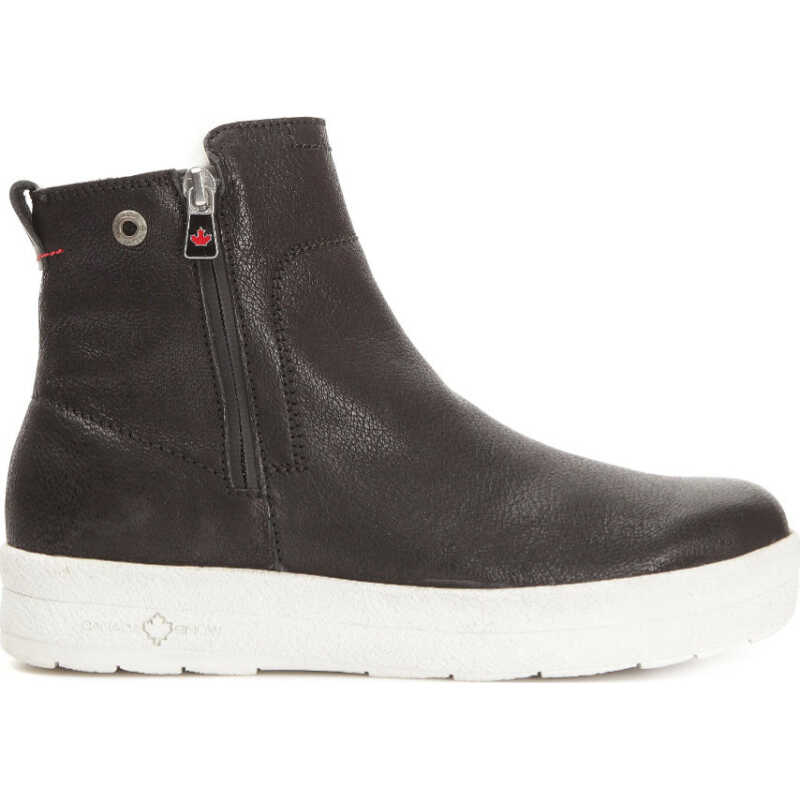 Canada Snow Women's Mount Baker Leather Boots Black Canada Snow Women's Mount Baker Leather Boots Black