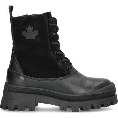 Canada Snow Women's Mount Nessa Lace Up Black