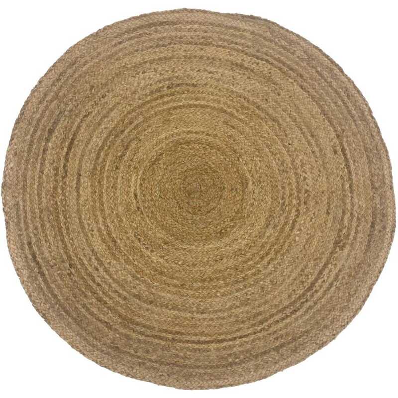 Candace Flätan Natur Rund 100 cm
