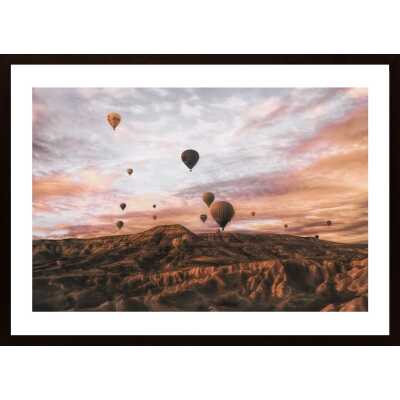Cappodocia Hot Air Balloon Poster
