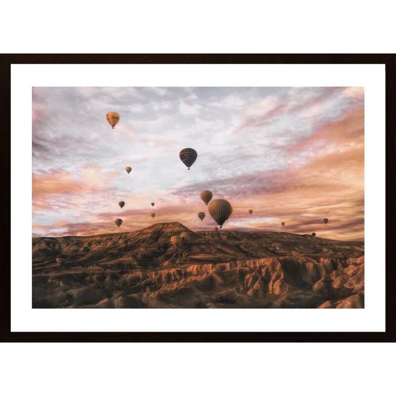 Cappodocia Hot Air Balloon Poster