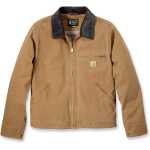Carhartt Men's Relaxed Fit Duck Detroit Jacket Brown