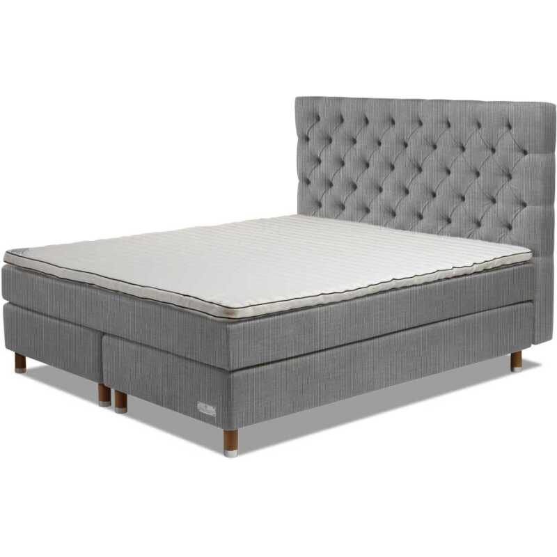 Carpe Diem Beds Kornö Kontinentalsäng 210x200 Grå