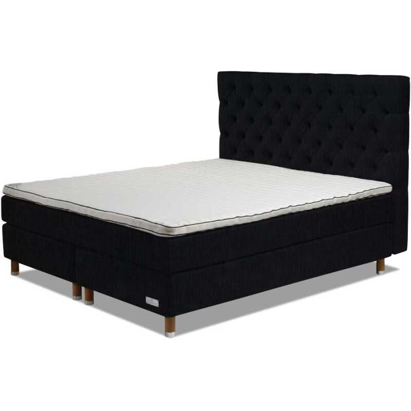 Carpe Diem Beds Kornö Kontinentalsäng 210x200 Svart