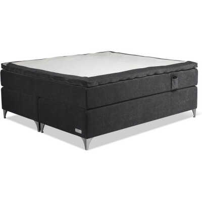 Carpe Diem Beds Skaftö Kontinentalsäng 210x200 Grå