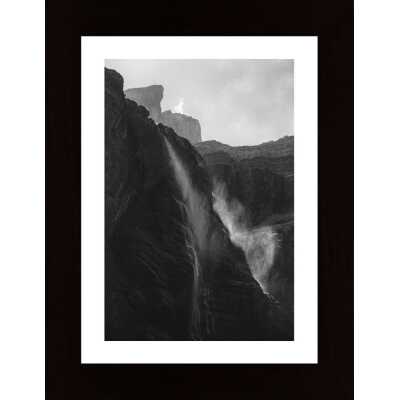 Cascade In Cirque De Gavarnie Poster
