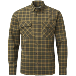 Chevalier Men's Creek Shooting Fit Coolmax Shirt Moss Checked
