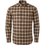Chevalier Men's Heron Flannel Shirt Holly Green Checked