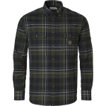 Chevalier Men's Heron Flannel Shirt October Green Checked