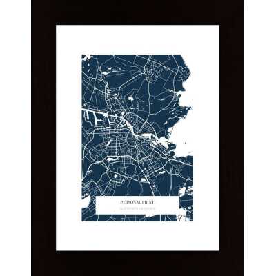 City Map Road (Personal Print) Poster