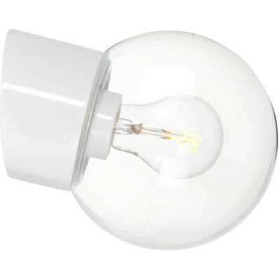 Classic Glob Klarglas Vit Sned ⌀150mm