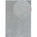 Cloudy Silver 140x200 cm Tvättbar Mjuk Ryamatta