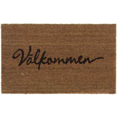 Cocos Välkommen Beige 45x75 cm