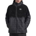 ColourWear Men's Morph Teddy Hoodie Black