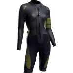 Colting Wetsuits Women's Swimrun Wetsuit Sr03 Black/Yellow