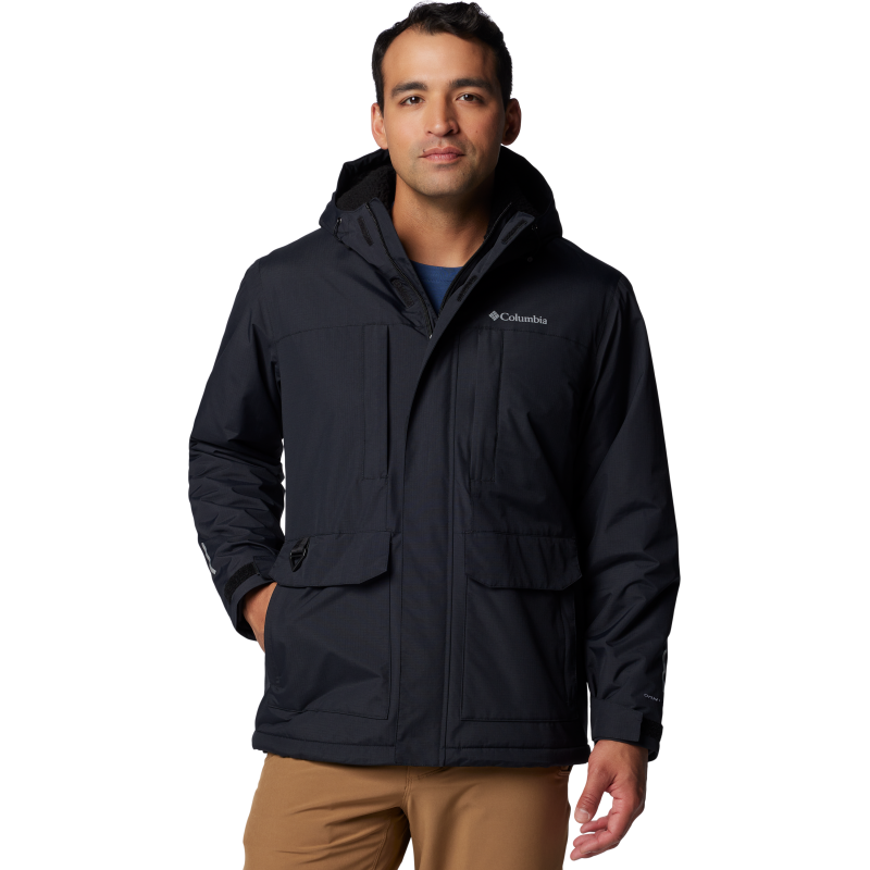 Columbia Men's Landroamer Sherpa Lined Jacket Black Columbia Men's Landroamer Sherpa Lined Jacket Black