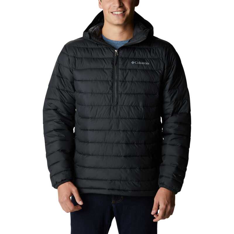 Columbia Men's Powder Lite Anorak Black Columbia Men's Powder Lite Anorak Black