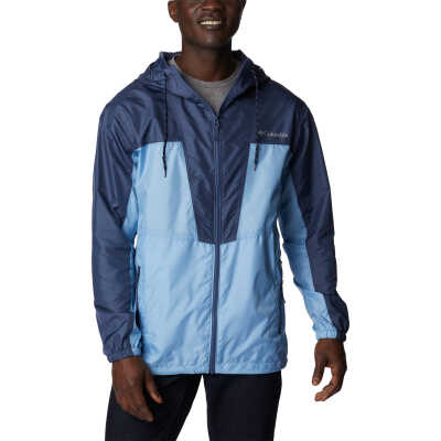 Columbia Men's Trail Traveler Windbreaker Jet Stream/Dark Mountain