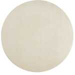 Comfy Beige Rund 200 cm Tvättbar Ryamatta