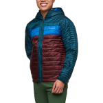 Cotopaxi Men's Capa Insulated Hooded Jacket Abyss And Chestnut