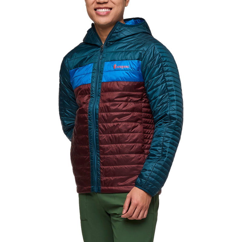 Cotopaxi Men's Capa Insulated Hooded Jacket Abyss And Chestnut Cotopaxi Men's Capa Insulated Hooded Jacket Abyss And Chestnut